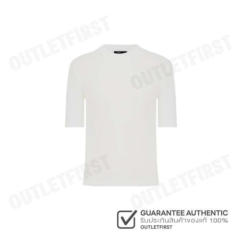 G2000 รุ่น WOMEN'S REGULAR FIT BLOUSE CODE: 46241743 01 เสื้อเบลาส์ผู้หญิง สีขาว เสื้อคอกลม