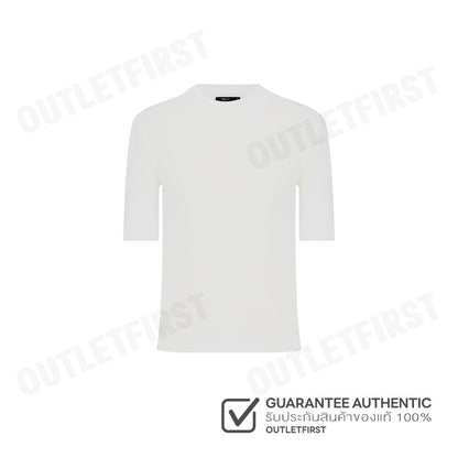 G2000 รุ่น WOMEN'S REGULAR FIT BLOUSE CODE: 46241743 01 เสื้อเบลาส์ผู้หญิง สีขาว เสื้อคอกลม