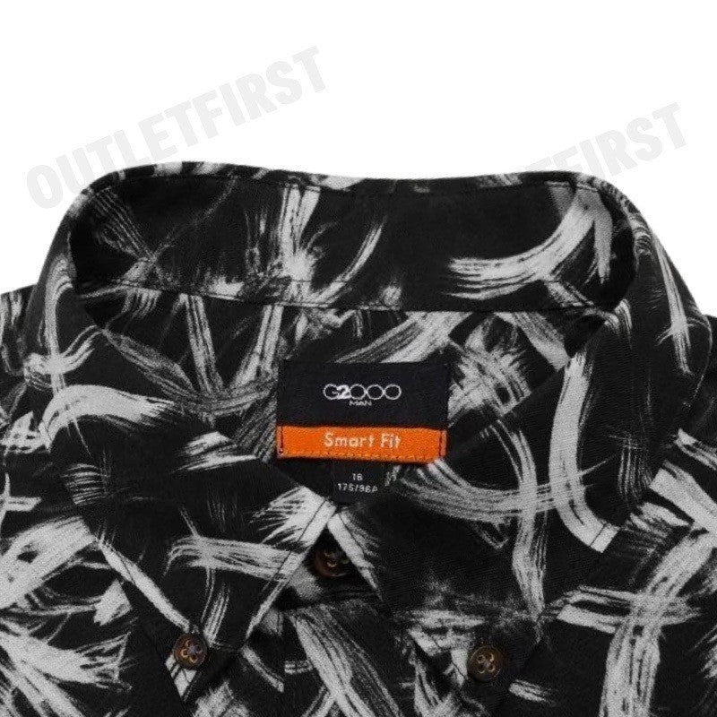G2000 รุ่น MEN'S CASUAL SHORT-SLEEVED SHIRT CODE: 46130872 96 เสื้อเชิ้ตแขนสั้น เสื้อผู้ชาย เสื้อสีเทา