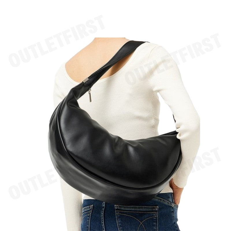 CALVIN KLEIN รุ่น WOMEN'S CRESCENT SHOULDER BAG CODE: 4F3009G UB1 กระเป๋าสะพายผู้หญิง สีดำ สะพายข้าง