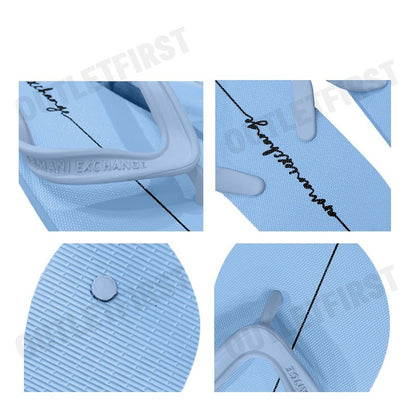 ARMANI EXCHANGE รุ่น FLIP FLOPS SANDAL CODE: XDQ010 XV700 K521 รองเท้าแตะผู้หญิง รองเท้าหูคีบ รองเท้าarmani