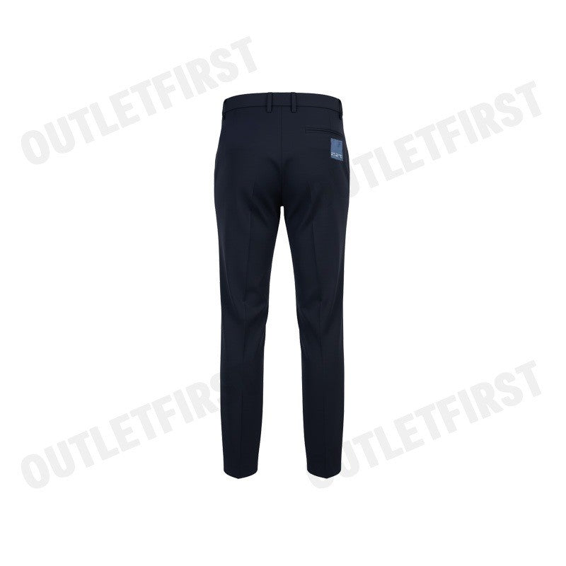ARMANI EXCHANGE รุ่น MEN'S COTTON GABARDINE CHINO PANTS CODE: 3DZP07 ZN3TZ 15DK กางเกงขายาวผู้ชาย กางเกงสีกรม อมานี่