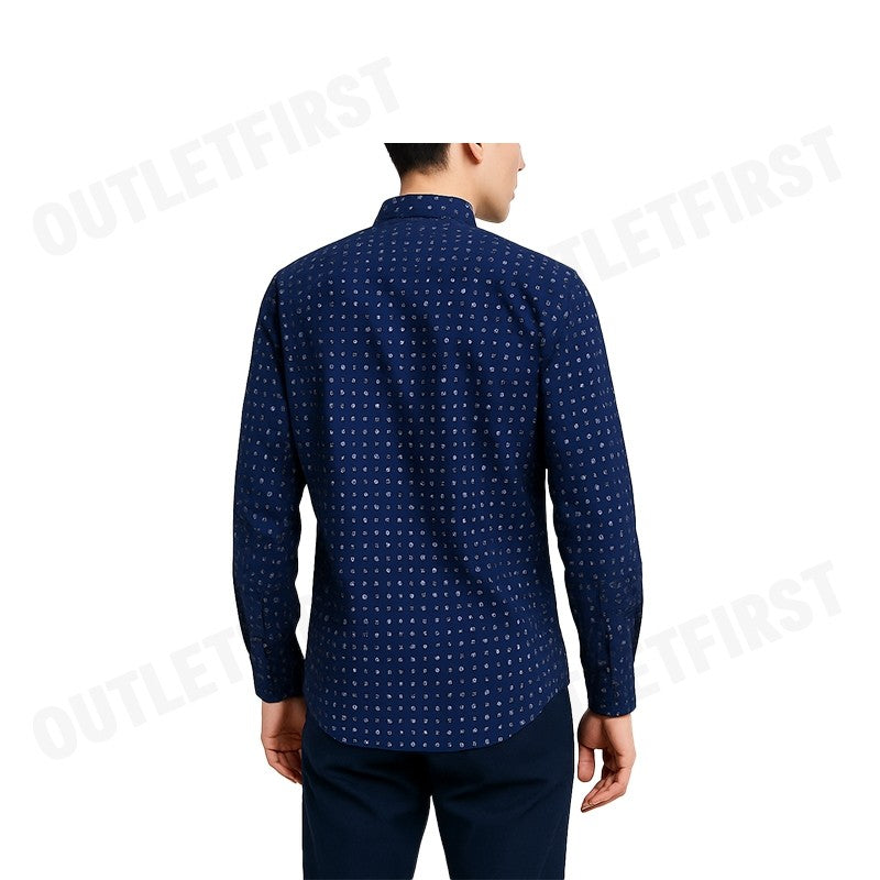 GUY LAROCHE รุ่น MAN'S LONG SLEEVES SHIRT CODE: BAB5221P4NV เสื้อเชิ้ต เสื้อแขนยาว เสื้อผู้ชาย