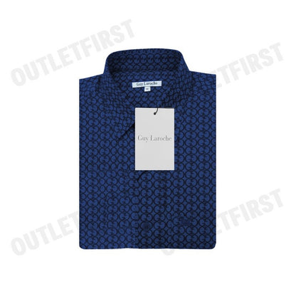 GUY LAROCHE รุ่น MAN'S LONG SLEEVES SHIRT CODE: BAB5224P4NV เสื้อเชิ้ต เสื้อแขนยาว เสื้อผู้ชาย