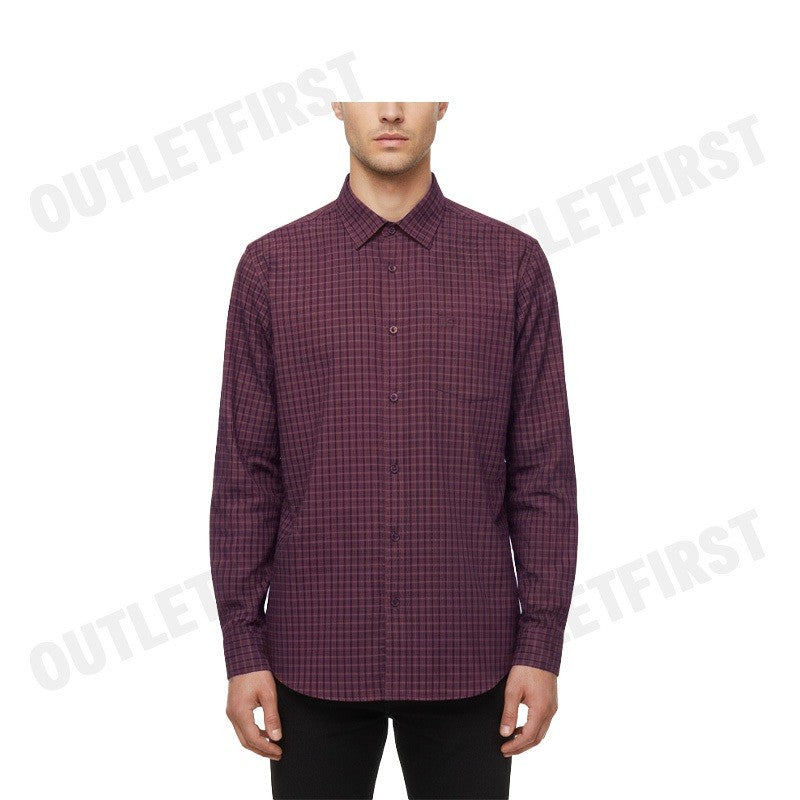 GUY LAROCHE รุ่น MAN'S LONG SLEEVES SHIRT CODE: BAB1200W3RE เสื้อเชิ้ต เสื้อแขนยาว เสื้อผู้ชาย