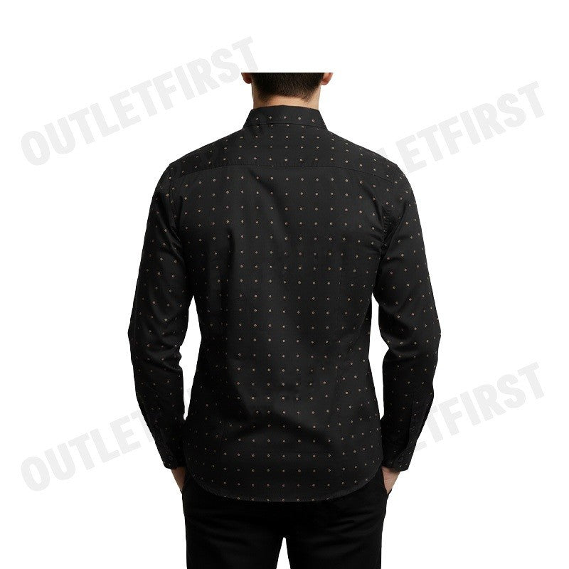 GUY LAROCHE รุ่น MAN'S LONG SLEEVES SHIRT CODE: BAB5220P4BL เสื้อเชิ้ต เสื้อแขนยาว เสื้อผู้ชาย