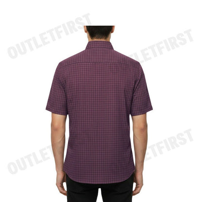 GUY LAROCHE รุ่น MAN'S SHORT SLEEVES SHIRT CODE: BAC1200W3RE เสื้อเชิ้ต เสื้อแขนสั้น เสื้อผู้ชาย