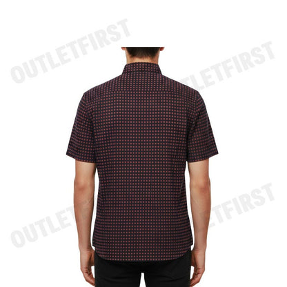 GUY LAROCHE รุ่น MAN'S SHORT SLEEVES SHIRT CODE: BAC9200S4RE  เสื้อเชิ้ต เสื้อแขนสั้น เสื้อผู้ชาย