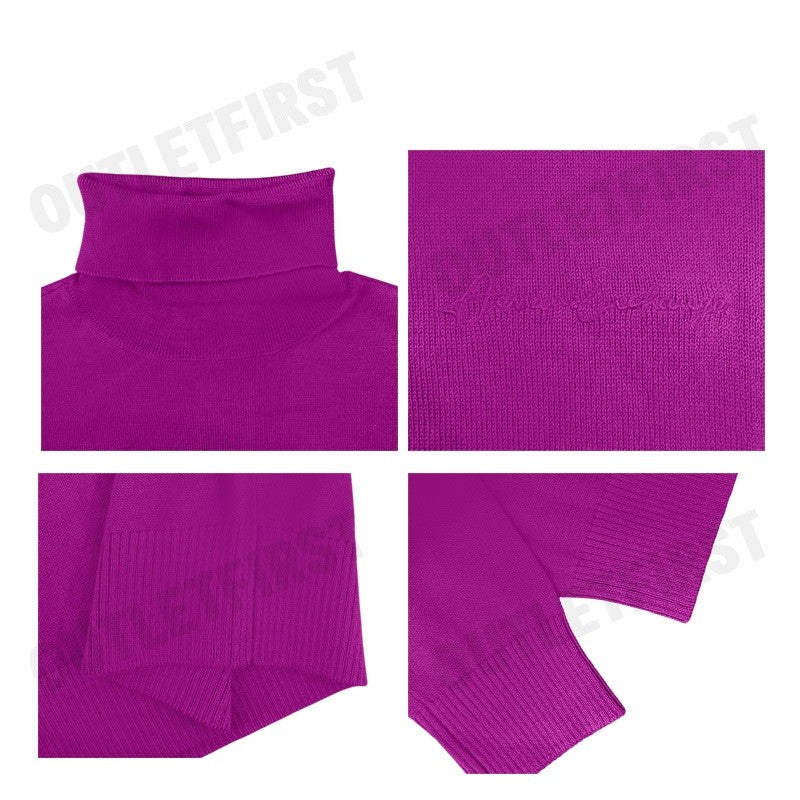 ARMANI EXCHANGE รุ่น WOMEN'S TURTLENECK SWEATER WITH EMBROIDERED LOGO CODE:6DYM1K YME3Z 7420 เสื้อสเวตเตอร์ เสื้อผู้หญิง