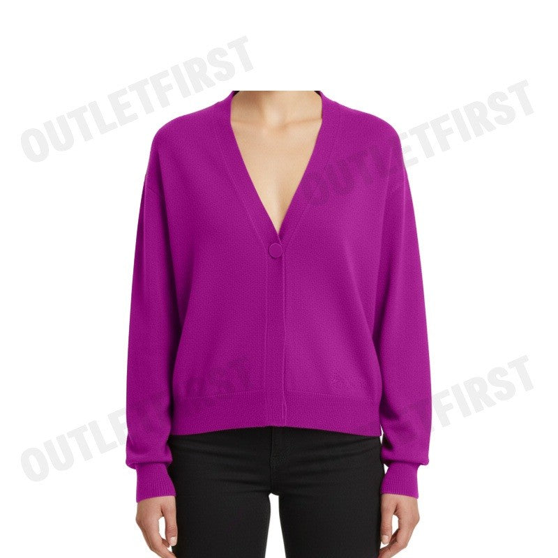 ARMANI EXCHANGE รุ่น WOMEN'S CARDIGAN CODE: 6DYE1J YME3Z 7420 เสื้อคาร์ดิแกน เสื้อผู้หญิง เสื้อarmani สีชมพู