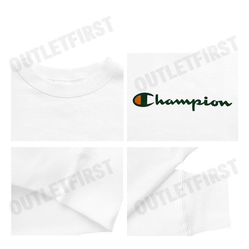 CHAMPION รุ่น CREW NECK SWEATSHIRT CODE: C3-Y027-010 เสื้อสเวตเตอร์ผู้ชาย เสื้อแขนยาว เสื้อแชมป์เปี่ยน