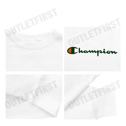 CHAMPION รุ่น CREW NECK SWEATSHIRT CODE: C3-Y027-010 เสื้อสเวตเตอร์ผู้ชาย เสื้อแขนยาว เสื้อแชมป์เปี่ยน