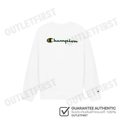 CHAMPION รุ่น CREW NECK SWEATSHIRT CODE: C3-Y027-010 เสื้อสเวตเตอร์ผู้ชาย เสื้อแขนยาว เสื้อแชมป์เปี่ยน
