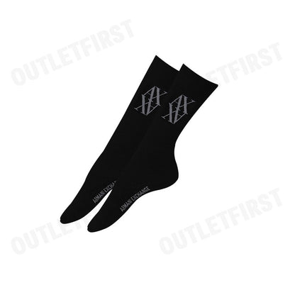 ARMANI EXCHANGE รุ่น RIBBED COTTON SOCKS WITH INLAID LOGO CODE: XW000914 AF13661 UC001 ถุงเท้า ถุงเท้ายูนิเซ็กส์