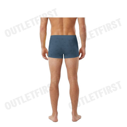 JOHN HENRY รุ่น UNDERWEAR SEAMLESS FASHION CODE: JU JU4410 (NAVY) กางเกงชั้นในผู้ชาย กางเกงบ็อกเซอร์ กางเกงสีกรม
