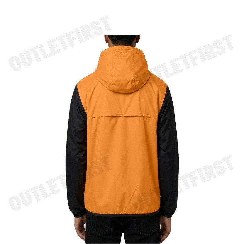 PLAY COMME DES GARÇONS X K-WAY รุ่น MEN HALF ZIP JACKET CODE: AZ J506 051 1 2 (ORANGE/BLACK) เสื้อแจ็คเก็ตผู้ชาย