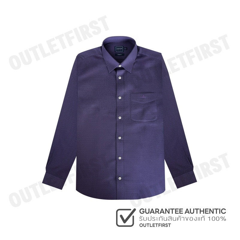 ARROW รุ่น MEN'S LONG SLEEVE COMFORT FIT SHIRT CODE: MACC801W4BSNV เสื้อเชิ้ต เสื้อแขนยาว เสื้อผู้ชาย