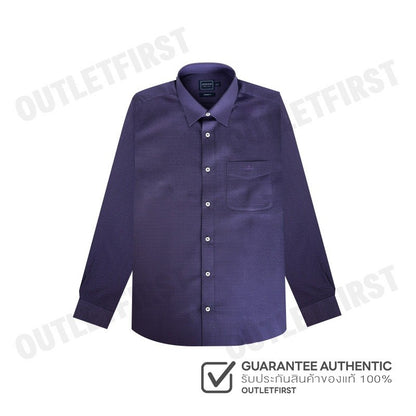 ARROW รุ่น MEN'S LONG SLEEVE COMFORT FIT SHIRT CODE: MACC801W4BSNV เสื้อเชิ้ต เสื้อแขนยาว เสื้อผู้ชาย