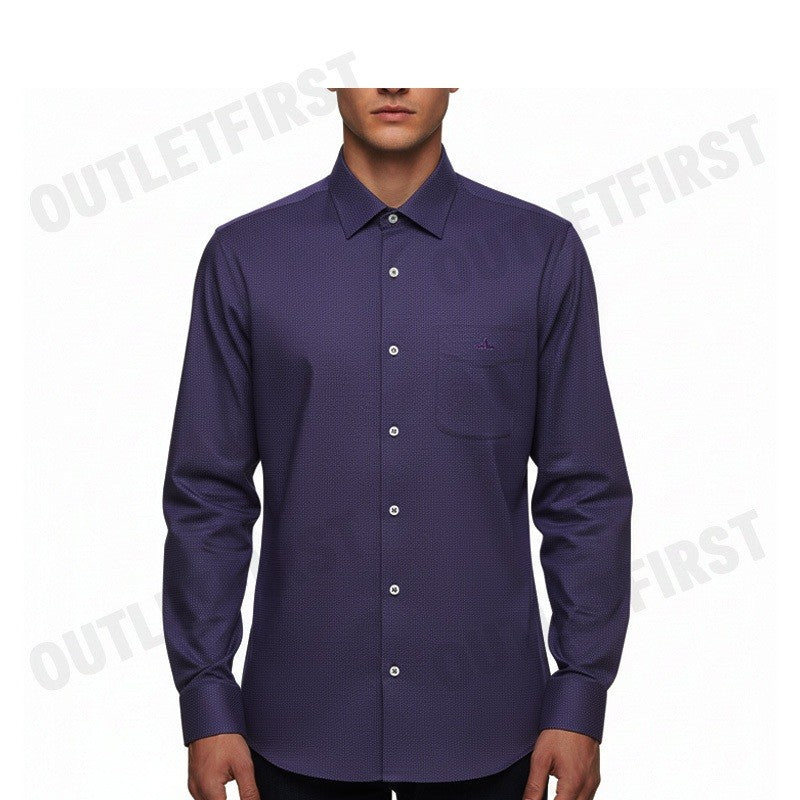 ARROW รุ่น MEN'S LONG SLEEVE COMFORT FIT SHIRT CODE: MACC801W4BSNV เสื้อเชิ้ต เสื้อแขนยาว เสื้อผู้ชาย
