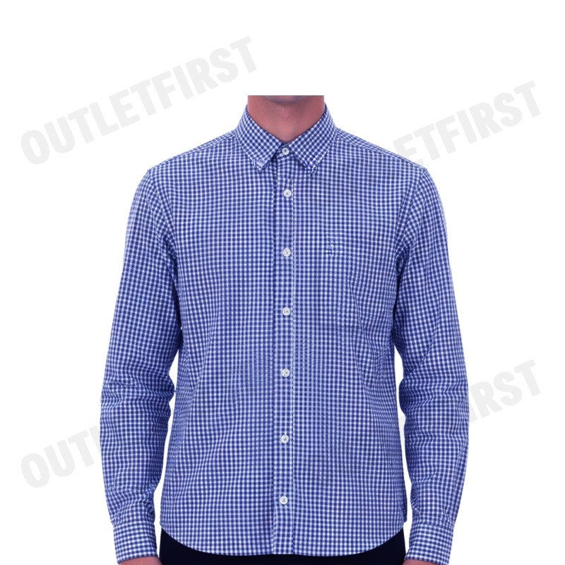 ARROW รุ่น MEN'S PREMIUM COLLECTION COMFORT FIT SHIRT CODE: MAPC117W3BSBU เสื้อเชิ้ต เสื้อแขนยาว เสื้อผู้ชาย