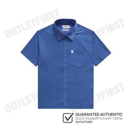 ARROW รุ่น MEN'S PREMIUM COLLECTION COTTON SHORT SLEEVES SHIRT CODE: MAPC925W3BSNV เสื้อเชิ้ต เสื้อแขนสั้น เสื้อผู้ชาย