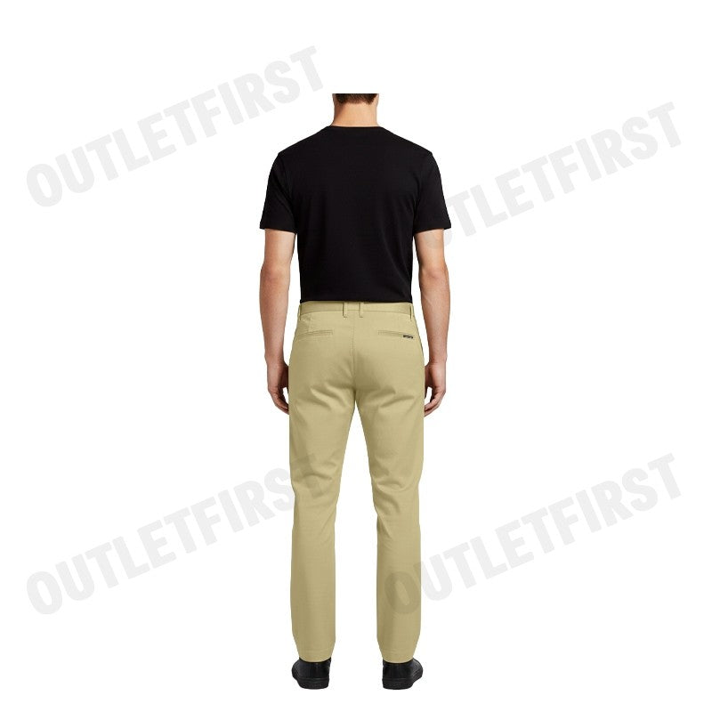 ARROW รุ่น MEN'S EASY MOVE SMART FIT PANTS CODE: MECM9T5W3CRCR กางเกงขายาว กางเกงผู้ชาย กางเกงสีเบจ