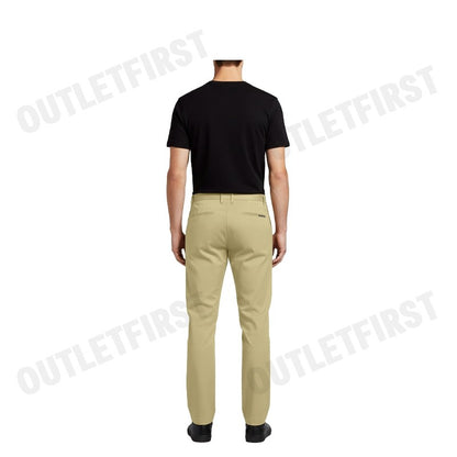 ARROW รุ่น MEN'S EASY MOVE SMART FIT PANTS CODE: MECM9T5W3CRCR กางเกงขายาว กางเกงผู้ชาย กางเกงสีเบจ
