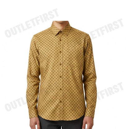 GUY LAROCHE รุ่น MAN'S LONG SLEEVES SHIRT CODE: BAB9200W3BR เสื้อเชิ้ต เสื้อแขนยาว เสื้อผู้ชาย