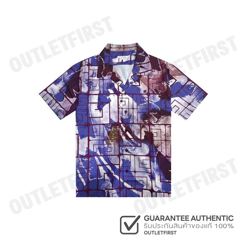 GUY LAROCHE รุ่น MAN'S HAWAIIAN SHIRT CODE: BAC7401S5VI เสื้อเชิ้ต เสื้อแขนสั้น เสื้อผู้ชาย