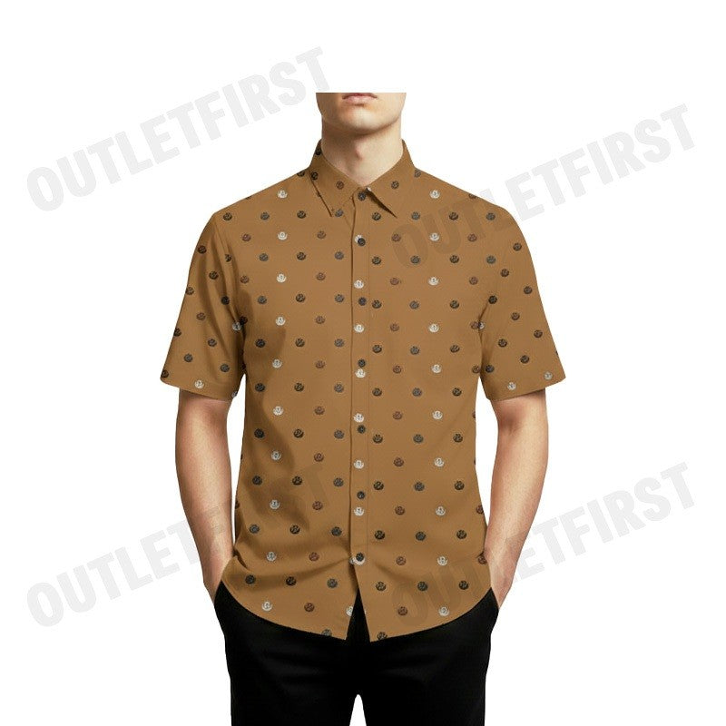 GUY LAROCHE รุ่น MAN'S SHORT SLEEVES SHIRT CODE: DAC5201P4EB เสื้อเชิ้ต เสื้อแขนสั้น เสื้อผู้ชาย