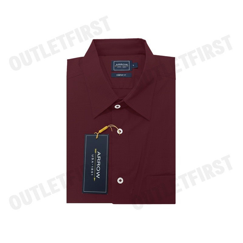 ARROW รุ่น MEN'S COTTON SHORT SLEEVES SHIRT CODE: MACC740W3CSDE เสื้อเชิ้ต เสื้อแขนสั้น เสื้อผู้ชาย