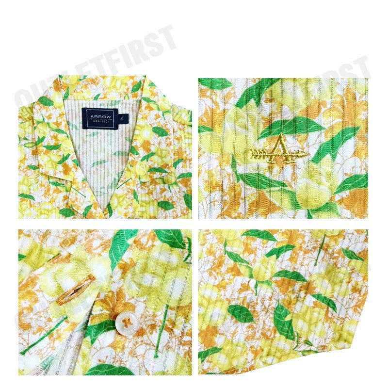 ARROW รุ่น WOMEN'S NATURAL FABRIC SHIRT CODE: WACC585S5CSOR เสื้อเชิ้ต เสื้อแขนสั้น เสื้อผู้หญิง