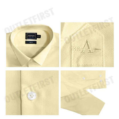ARROW รุ่น MEN'S LONG SLEEVE SLIM FIT SHIRT CODE: MACS807S4BSYE เสื้อเชิ้ต เสื้อแขนยาว เสื้อผู้ชาย