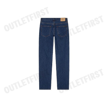 PS PAUL SMITH รุ่น MEN'S TAPERED FIT DARK WASH JEANS CODE: M2R 301ZE P21984 DK กางเกงยีนส์ กางเกงผู้ชาย กางเกงยีนส์ขายาว