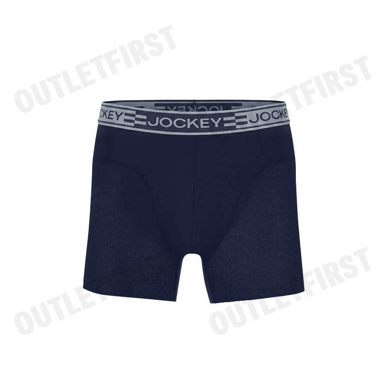 JOCKEY รุ่น UNDERWEAR BOXER TRUNK CODE: KU 19943918 (NAVY) กางเกงชั้นในผู้ชาย กางเกงในบ็อกเซอร์ กางเกงจ็อคกี้