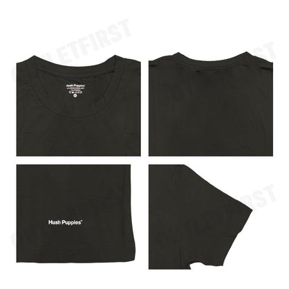 HUSH PUPPIES รุ่น MICRO MODAL SIRO TEE CODE: HU H5FSR08 (BROWN) เสื้อยืดคอกลมผู้ชาย เสื้อแขนสั้น เสื้อยืดสีน้ำตาล