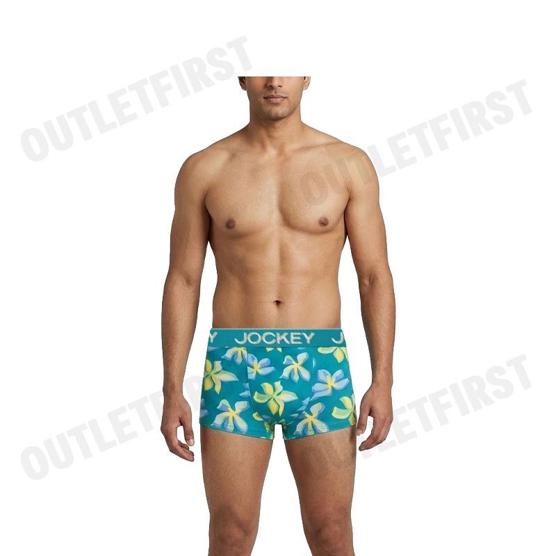 JOCKEY รุ่น MEN'S COTTON MODAL SHORT TRUNK CODE: KU 1810251 (TEAL SLATE) กางเกงชั้นใน กางเกงในบ็อกเซอร์ กางเกงจ็อคกี้