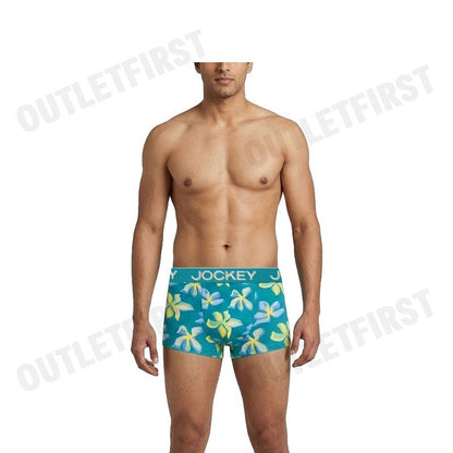 JOCKEY รุ่น MEN'S COTTON MODAL SHORT TRUNK CODE: KU 1810251 (TEAL SLATE) กางเกงชั้นใน กางเกงในบ็อกเซอร์ กางเกงจ็อคกี้