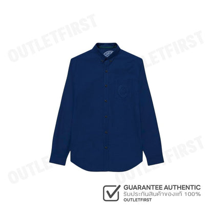 LACOSTE รุ่น MEN'S OXFORD SHIRT BD WASHED CODE: CH9342 10 HBM เสื้อเชิ้ตแขนยาว เสื้อเชิ้ตคอปก เสื้อเชิ้ตผู้ชาย