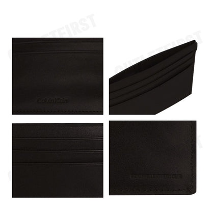 CALVIN KLEIN CK INSET CARD CASE COLOR BROWN CODE: 4D1004G BAY