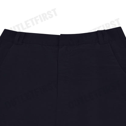 G2000 WOMEN CLOTHING SILKY TOUCH BACK HALF TAPER PANTS TAPERED FIT COLOR NAVY CODE: 4326606579