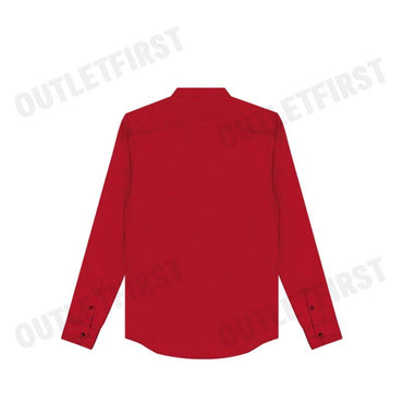 GUY LAROCHE STAND COLLAR SLIM FIT SHIRT COLOR  RED CODE: DAC6260P3RE