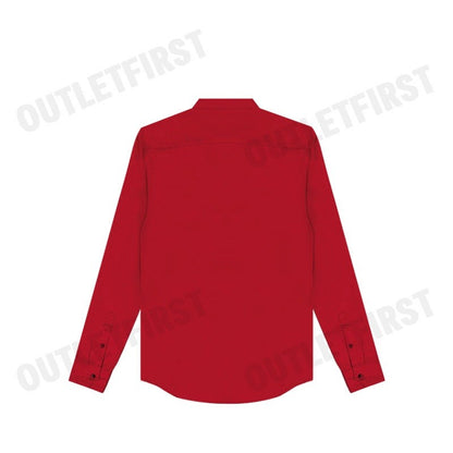 GUY LAROCHE STAND COLLAR SLIM FIT SHIRT COLOR  RED CODE: DAC6260P3RE