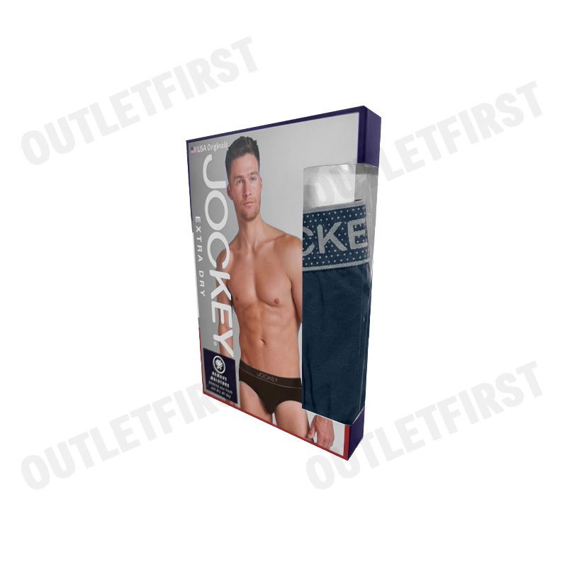 JOCKEY UNDERWEAR EXTRA DRY BRIEF COLOR NAVY CODE: KU 1905 (NAVY)