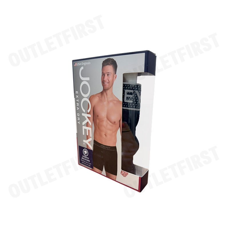 JOCKEY รุ่น UNDERWEAR EXTRA DRY BOXER TRUNK CODE: KU 1907 (NAVY) กางเกงชั้นในผู้ชาย กางเกงในบ็อกเซอร์ กางเกงจ็อคกี้