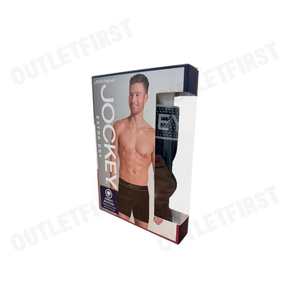 JOCKEY รุ่น UNDERWEAR EXTRA DRY BOXER TRUNK CODE: KU 1907 (NAVY) กางเกงชั้นในผู้ชาย กางเกงในบ็อกเซอร์ กางเกงจ็อคกี้