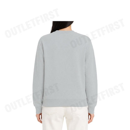CALVIN KLEIN JEANS รุ่น WOMEN'S MONOLOGO FRENCH TERRY RELAXED SWEATSHIRT CODE: 47B234G P79 เสื้อสเวตเตอร์ เสื้อผู้หญิง