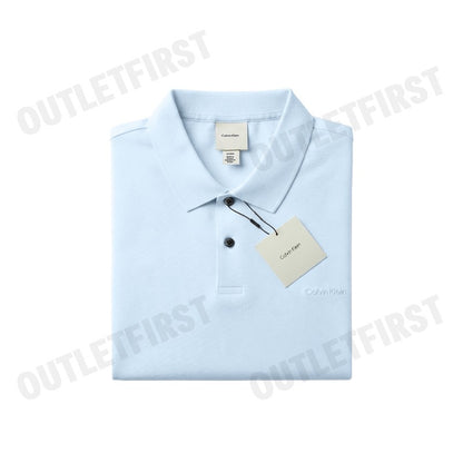 CALVIN KLEIN รุ่น MEN'S LIQUID TOUCH POLO SHIRT CODE: 4LC251G 3UD เสื้อโปโล เสื้อแขนสั้น เสื้อผู้ชาย