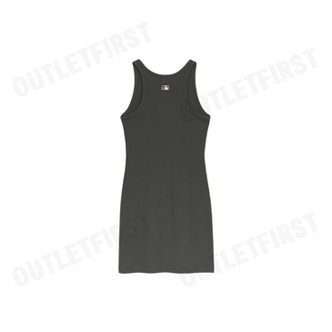 MLB WOMEN'S VARSITY VINTAGE SLIM FIT SLEEVELESS DRESS COLOR GREY CODE: 3FOPV0253 43CGD