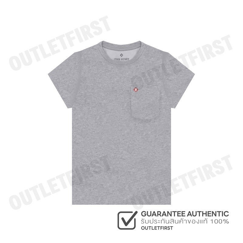JOHN HENRY รุ่น MEN'S SLIM FIT T-SHIRT (TOPDYED) CODE: JH F523MTSSM92 เสื้อยืด เสื้อคอกลม เสื้อแขนสั้น